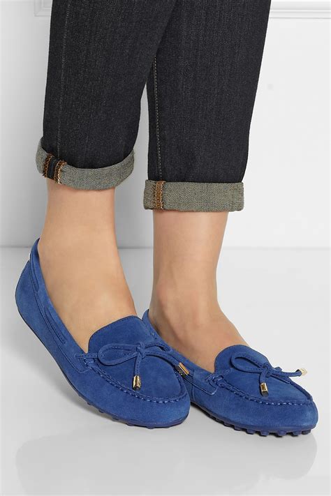 michael kors daisy moccasin|Michael Michael Kors Daisy Moccasins Pale Blue .